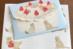 Letter Set Cat Cake