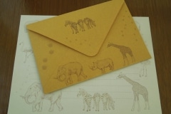Letter Set Wild Animals